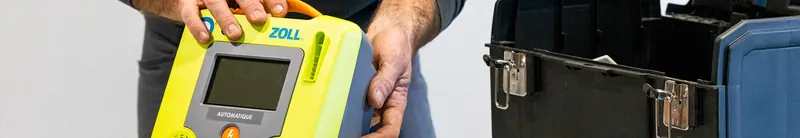 Maintenance d'un défibrillateur Zoll